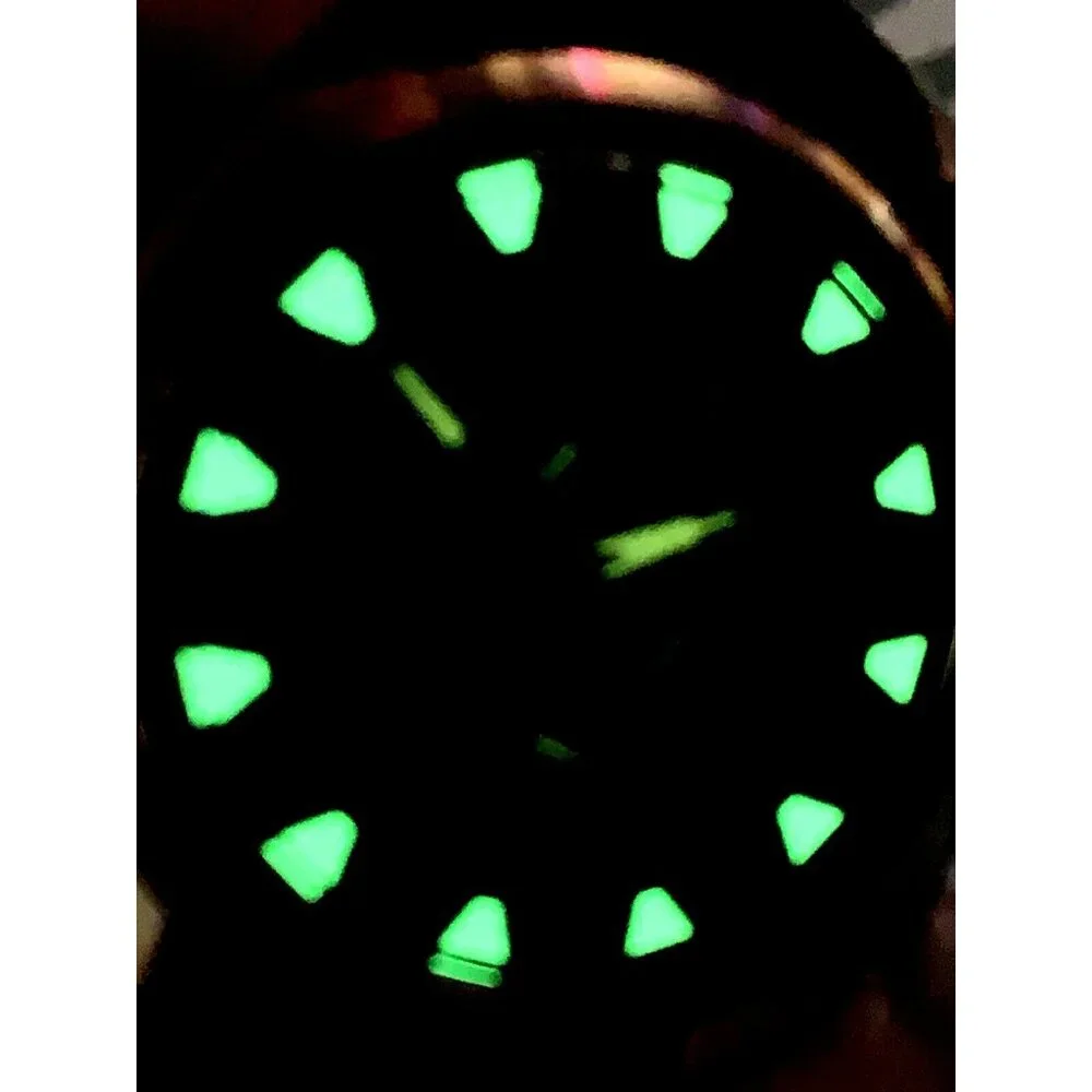 Invicta Men's Watch 38015 S1 Rally Quartz Black Dial Rose Gold Rubber Band 47mm